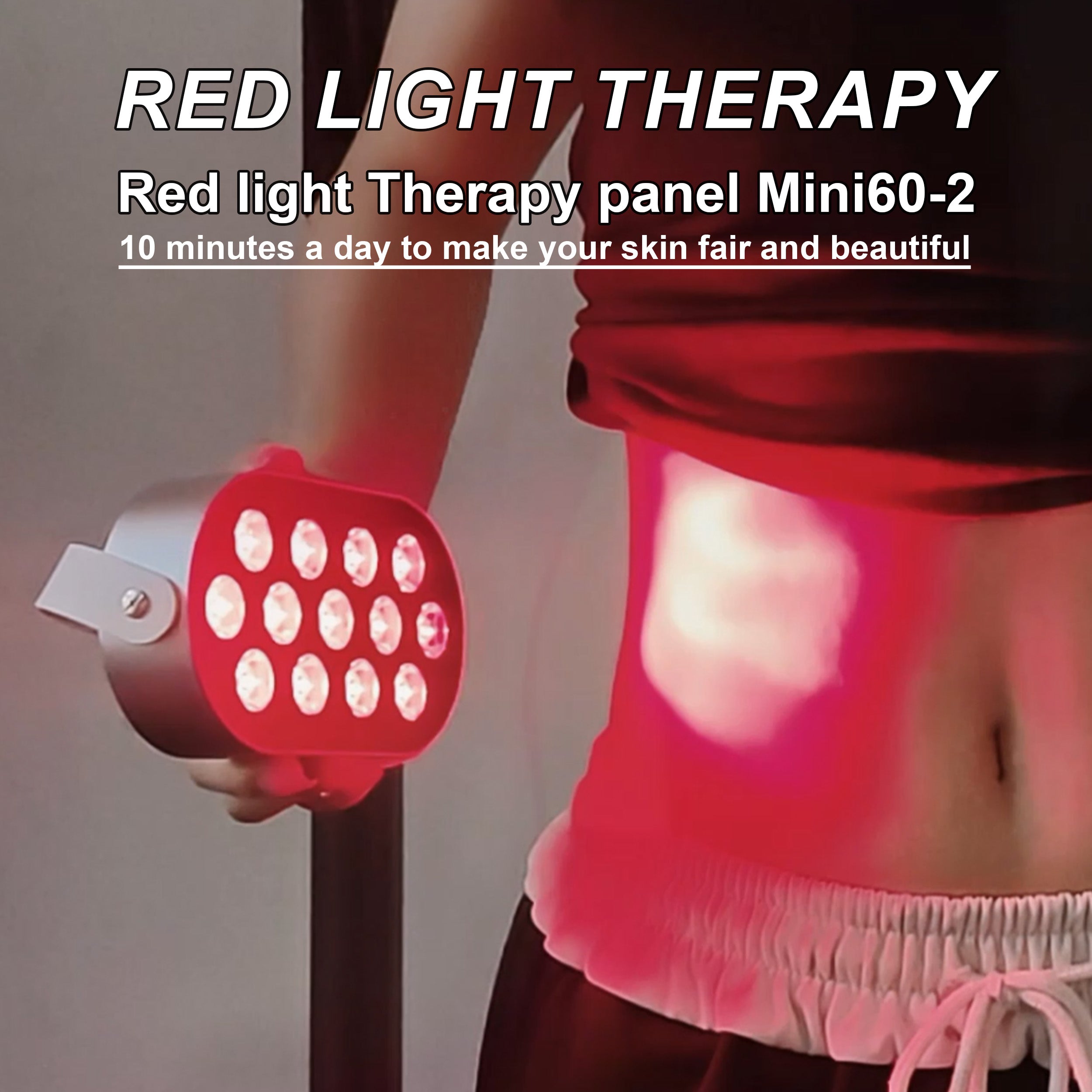 Red Light Therapy Panel - Model Mini 60-2