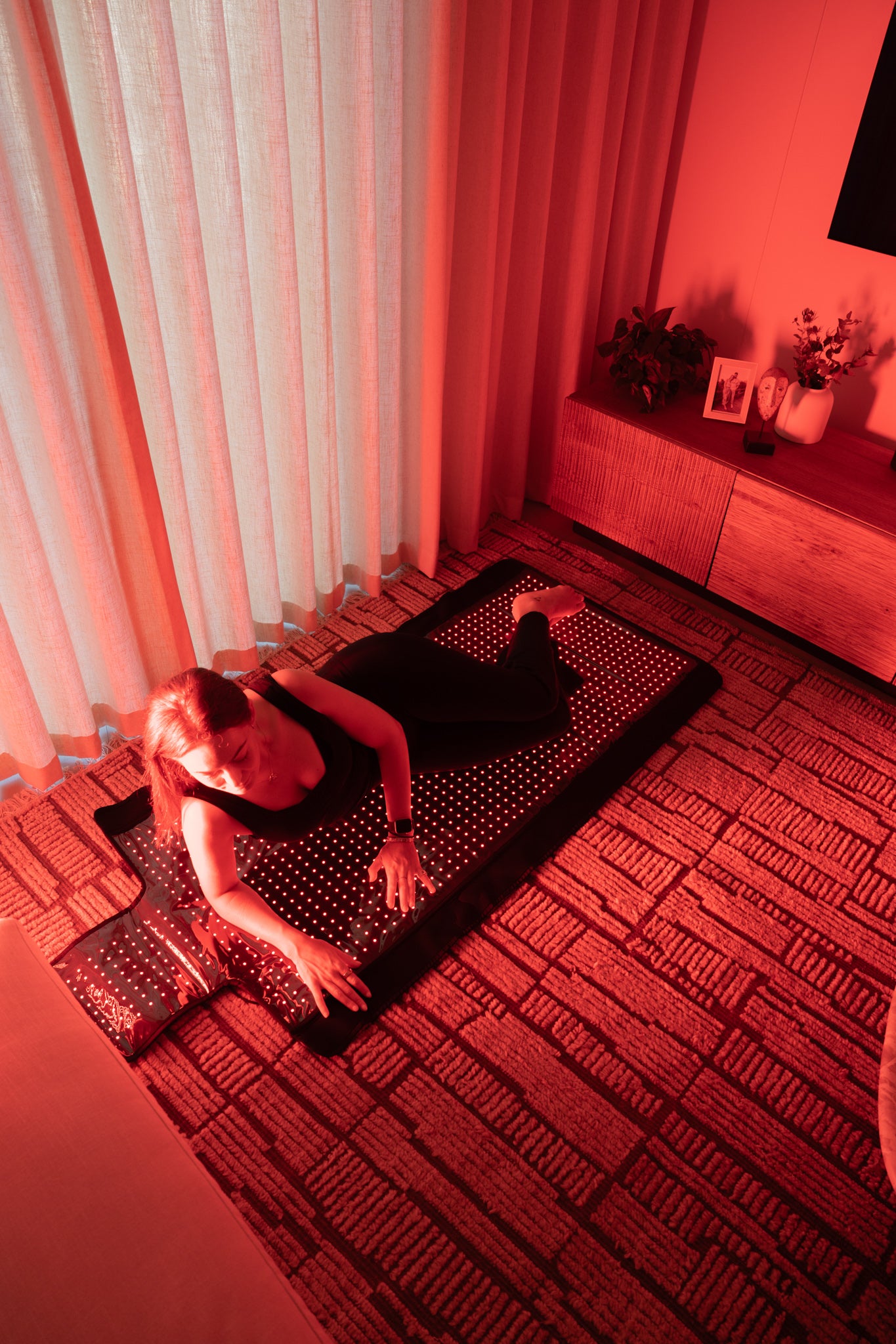 Red Light Therapy Sports Mat - Model SM RM 1328
