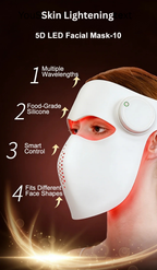 Red Light Therapy Face Mask - Model  FM 10