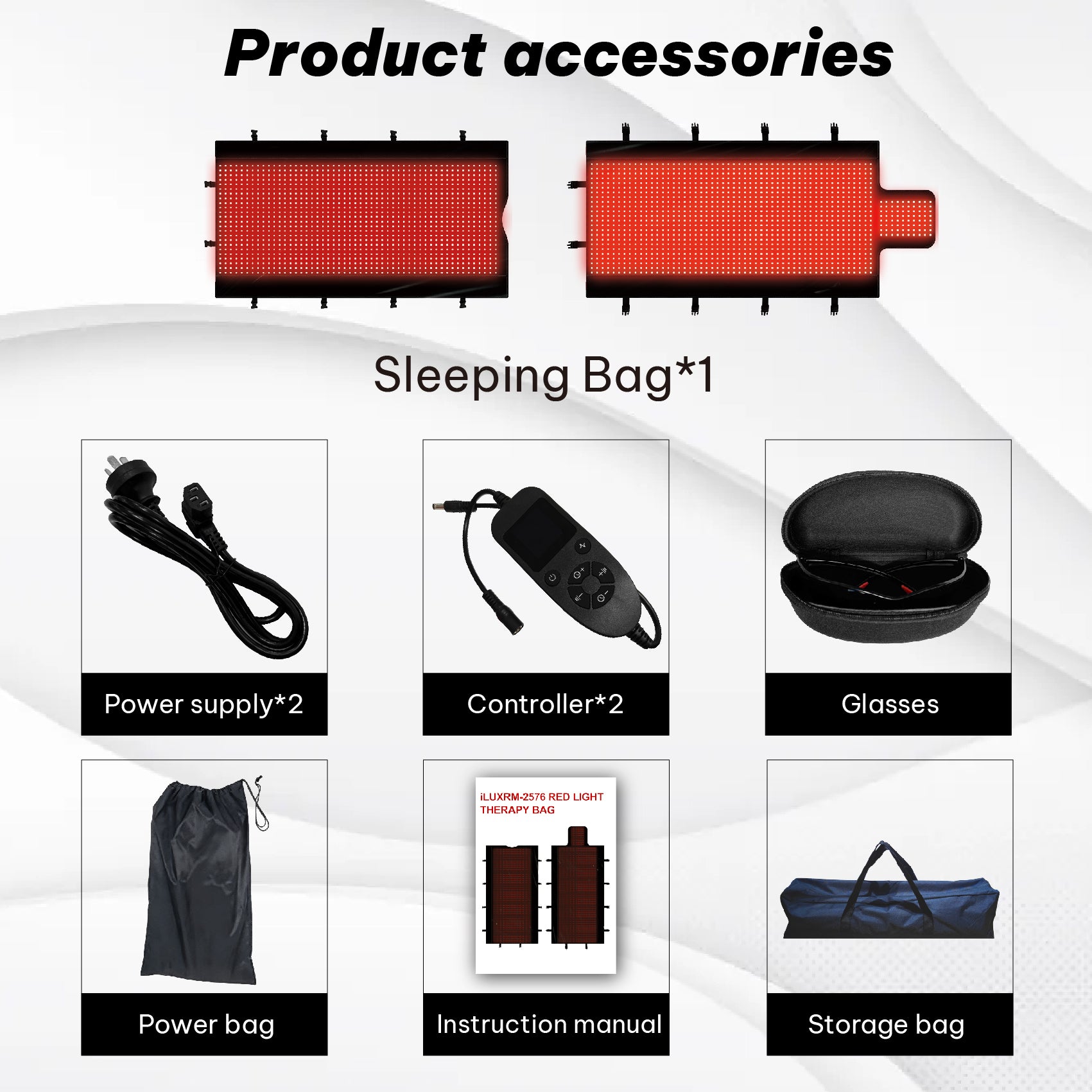 Full Body Red Light Therapy Sleeping Bag - Model RS 2576