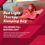 Full Body Red Light Therapy Sleeping Bag - Model RS 2576