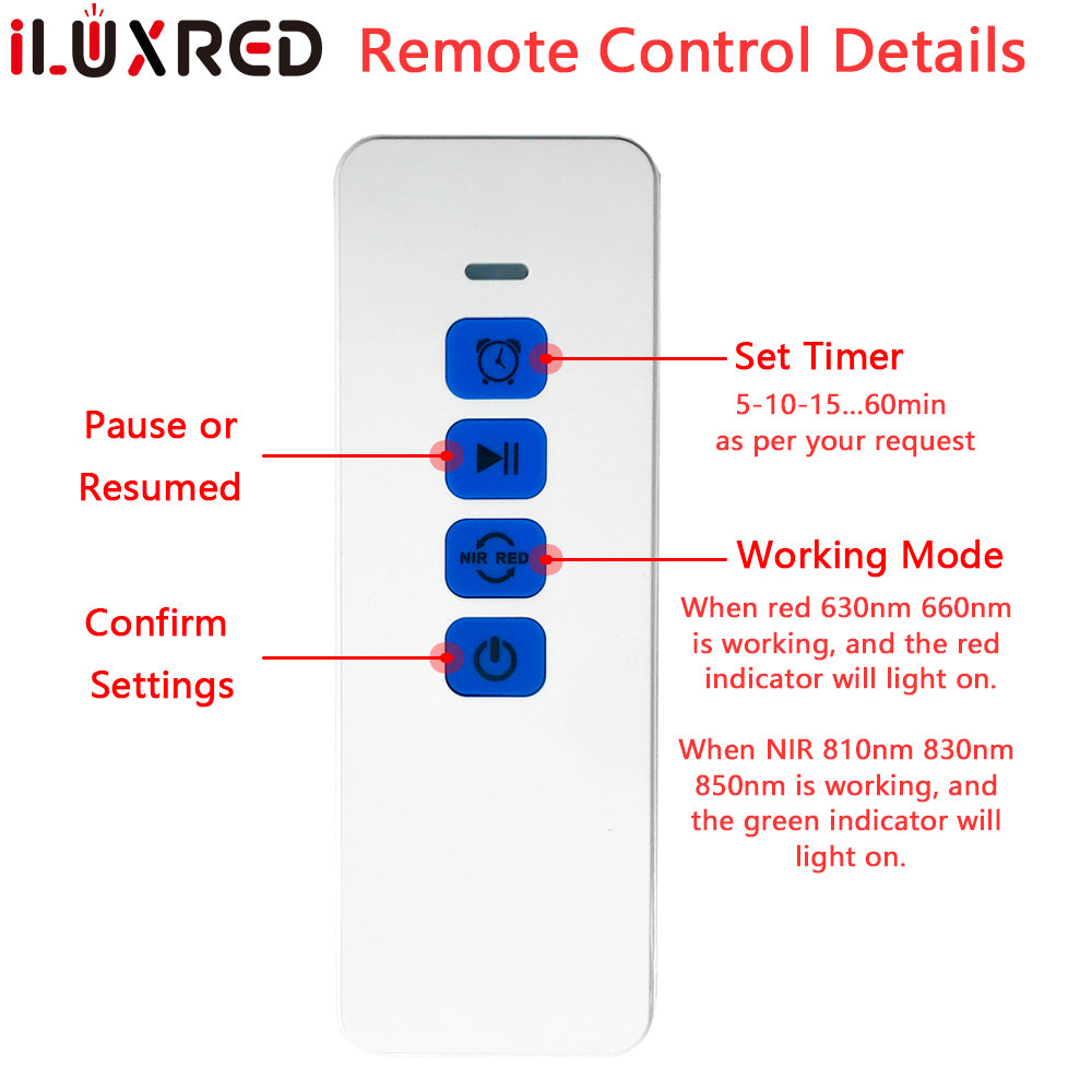 Red Light Therapy Panel with Stand – Model X1500