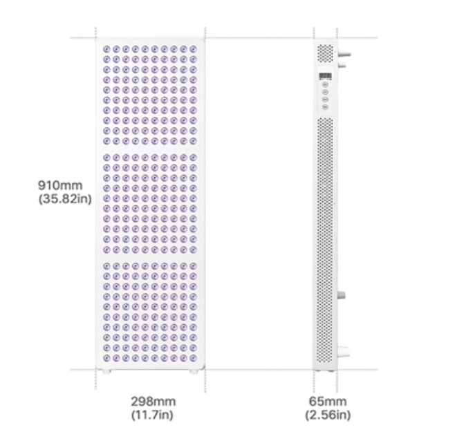 Red Light Therapy Panel with Stand – Model X1500