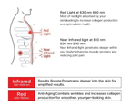 Red Light Therapy Panel with Stand – Model X1500