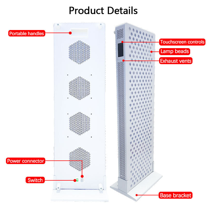 Red Light Therapy Panel  –  Model X1500 Pro
