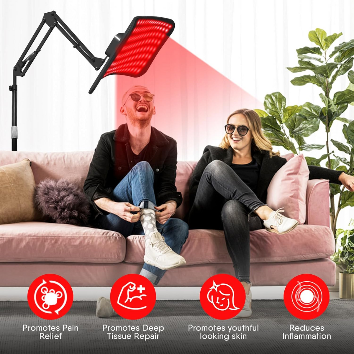 Red Light Therapy Standing Face Lamp MT120