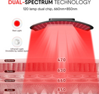 Red Light Therapy Standing Face Lamp MT120