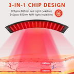 Red Light Therapy Standing Face Lamp MT120