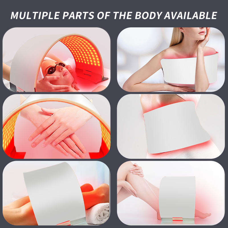 MASK 1 WITH MAT MultiPurpose Silicone LED Therapy Mask 1