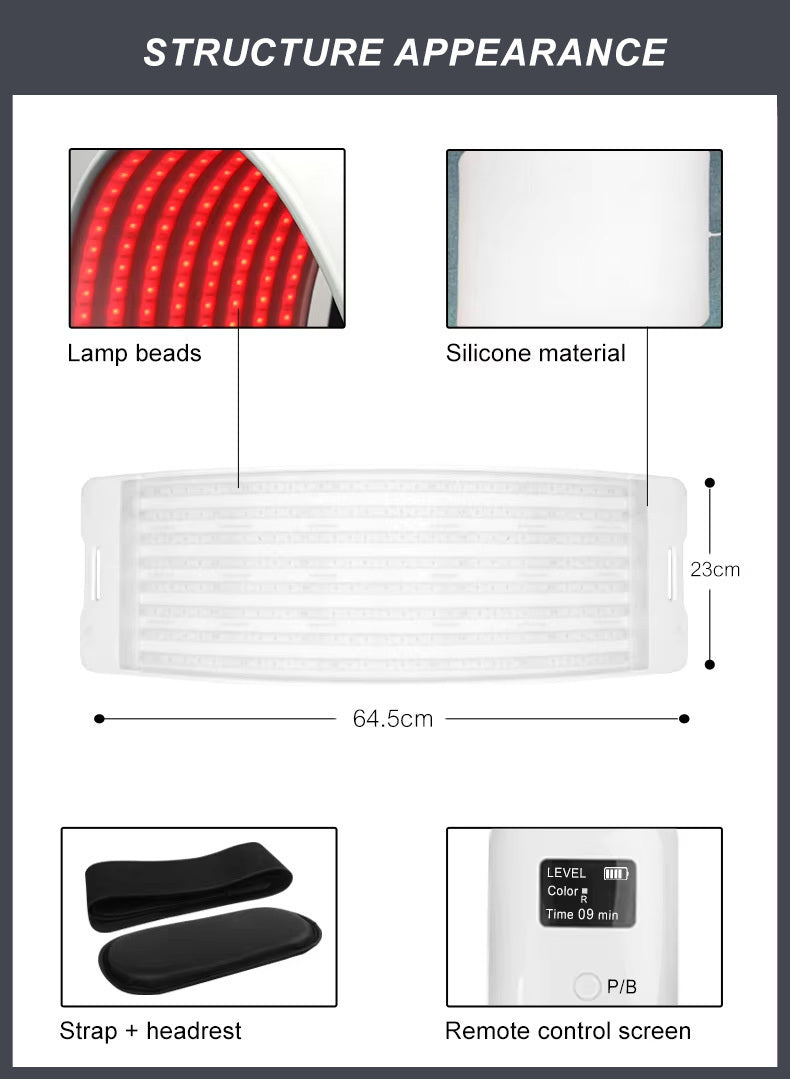 Red Light Therapy Face Mask - Model 09
