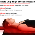 Red Light Therapy Sports Mat - Model SM RM 1328