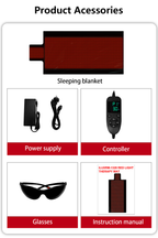 Red Light Therapy Sports Mat - Model SM RM 1328