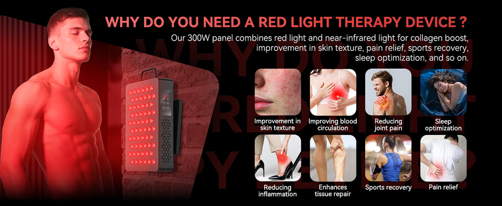 Red Light Therapy Panel - Model X300-2
